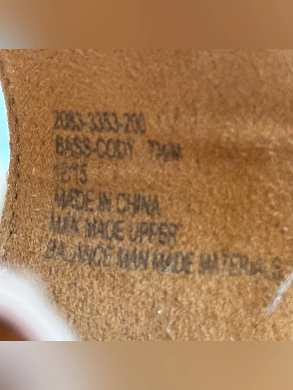 GH Bass & Co Bass Cody Women’s 7.5 M Espadrille Wedge Sandal Faux Leather Cognac